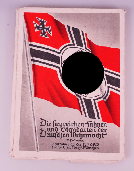 ``Die siegreichen Fahnen und Standarten der Deutschen Wehrmacht´´ 13 Postkarten