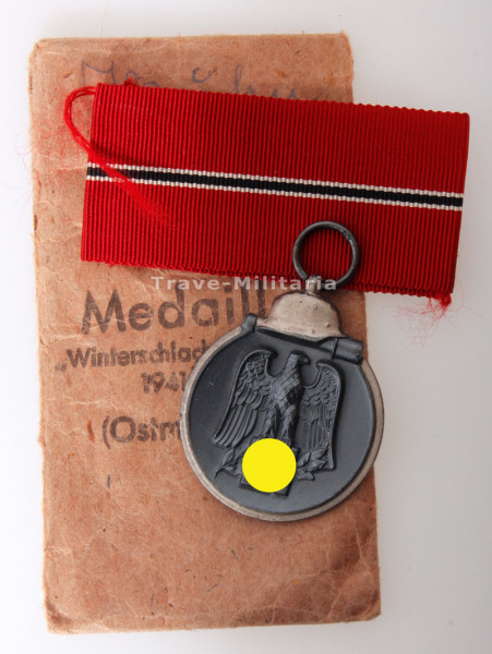 Medaille Winterschlacht im Osten 1941/42 mit Tüte