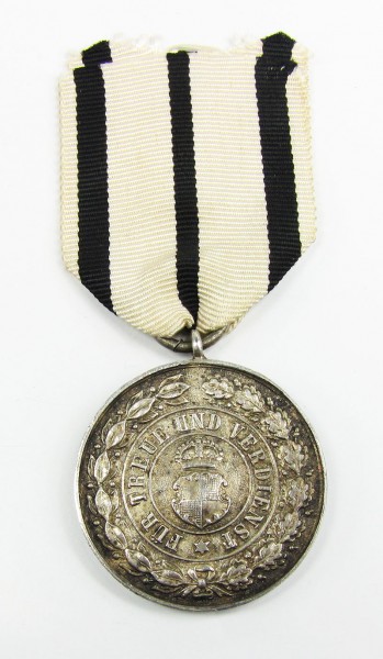 Silberne Verdienstmedaille Hohenzollern Fürstentum - OEK 1039