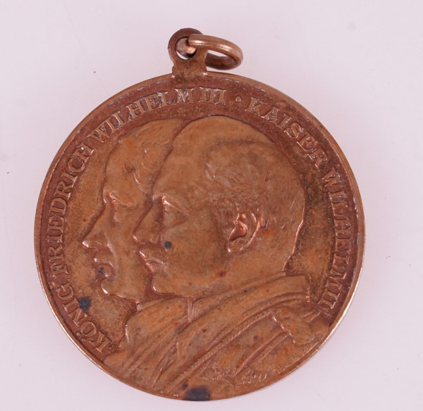 2.Westfälisches Husaren-Regiment No. 11 Medaille zum 100-jährigen Bestehen 1913