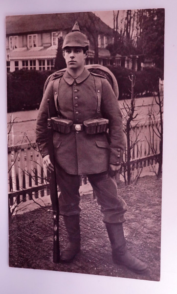 Foto Bild Soldat Uniform 1. Weltkrieg