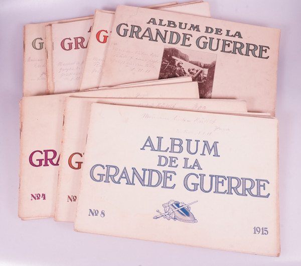 Album de la Grande Guerre 14 Stück