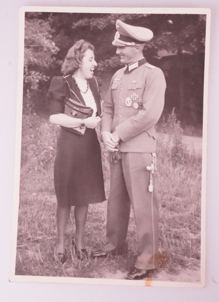 Foto Leutnant des Heeres in Ausgehuniform