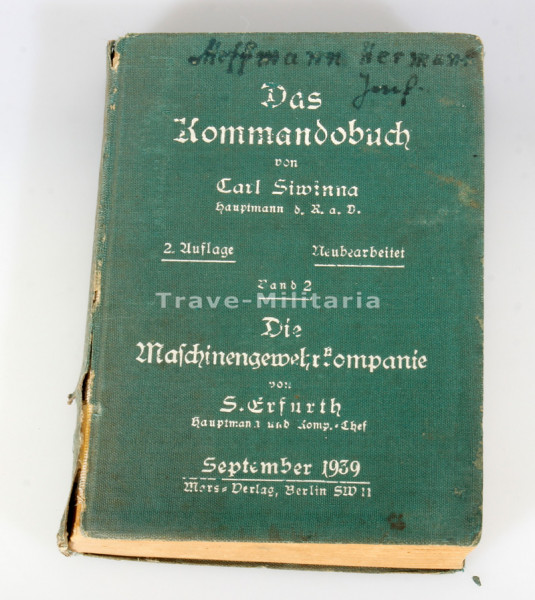 "Das Kommandobuch" - Band 2 - Die Maschinengewehrkompanie