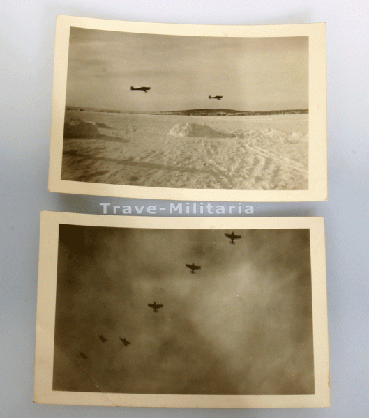 2 Fotos JU87 im Flug