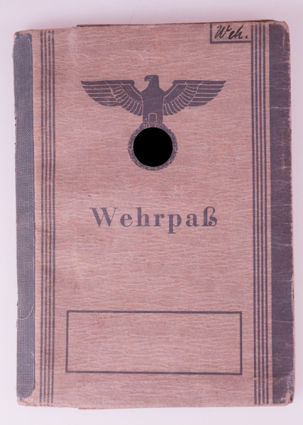 Wehrpass Wehner Jahrgang 1928 RAD 1945