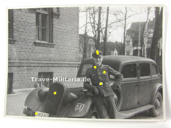 Foto SS-Unterscharführer mit Ärmelstreifen SS-Kriegsberichter