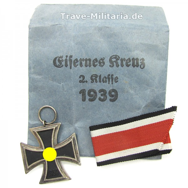 Eisernes Kreuz 2. Klasse mit Band und Verleihtüte