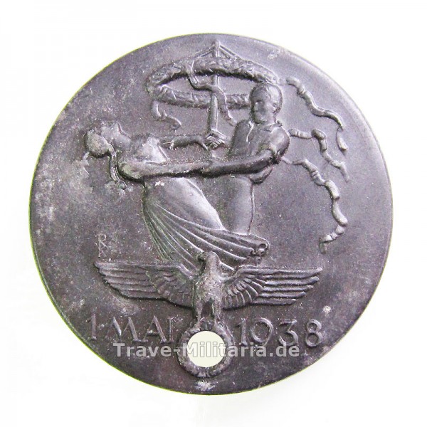 Kleinabzeichen 1. Mai 1938
