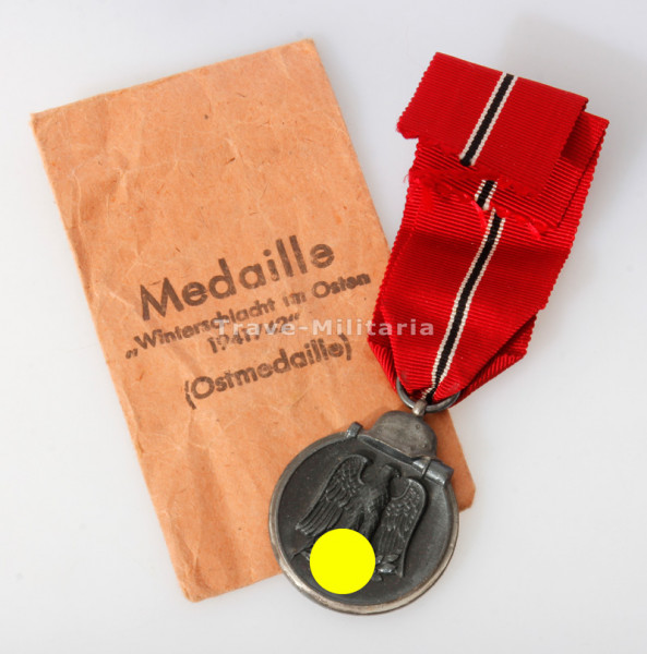 Medaille Winterschlacht im Osten 1941/42 mit Tüte