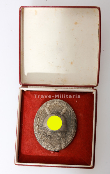 Verwundetenabzeichen in Silber im Etui 1939