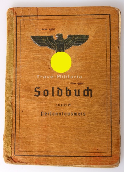 Soldbuch Kunze Panzerjäger Gren. Rgt. 986 276. V.G.D. Normandie