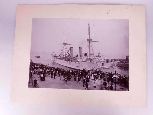 Foto Kreuzer ``Prinzeß Wilhelm´´ in Wilhelmshaven