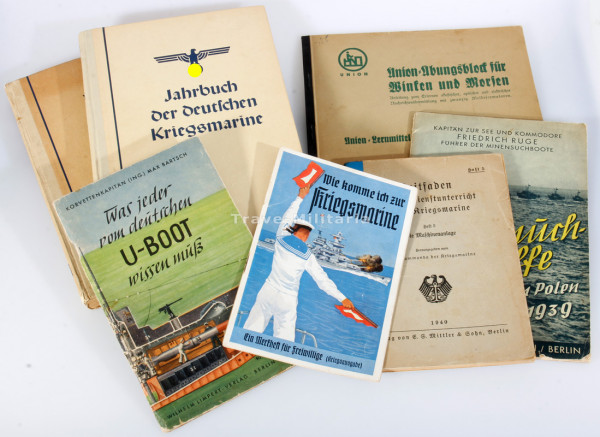 Konvolut Kriegsmarine Bücher