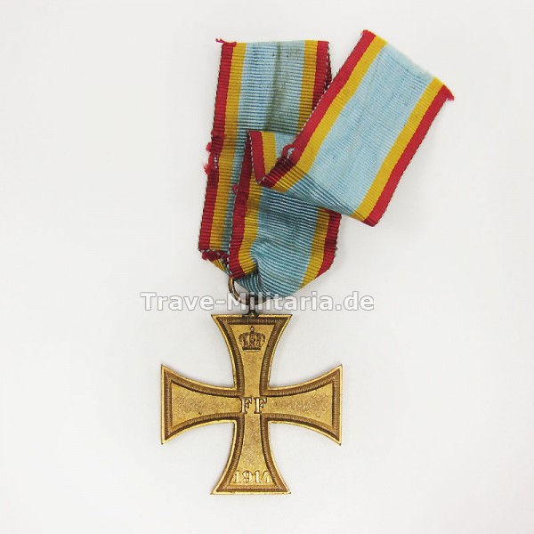 Mecklenburg-Schwerin Militär-Verdienstkreuz 1914 am Bande