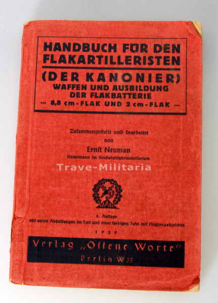 Handbuch für den Flakartilleristen/ Der Kanonier