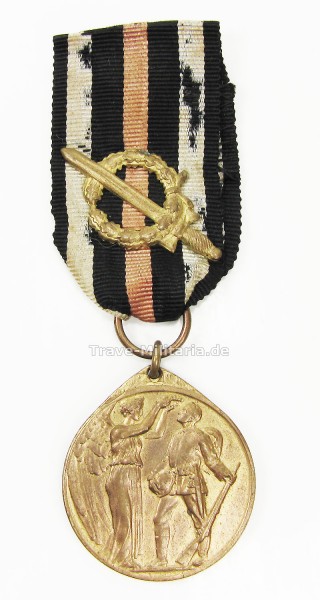 Deutsche Ehrendenkmünze mit Kampfabzeichen der Ehrenlegion