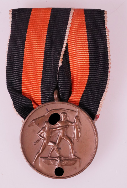 Medaille zur Erinnerung an den 1. Oktober 1938