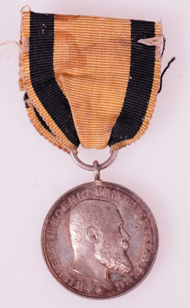 Württemberg Silberne Militärverdienstmedaille 1892