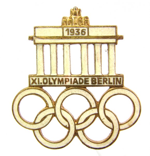 XI. Olympiade Berlin 1936 Steckabzeichen
