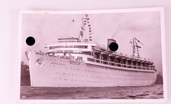 Postkarte Wilhelm Gustloff