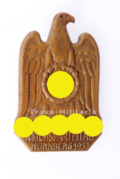 NSDAP-Abzeichen Reichsparteitag Nürnberg 1933