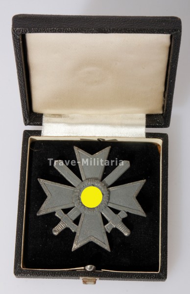 Kriegsverdienstkreuz 1. Klasse 1939 mit Schwerter im Etui