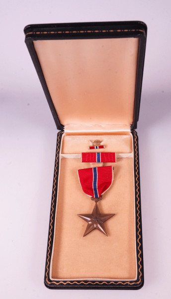 USA Bronze Star Medaille im Etui